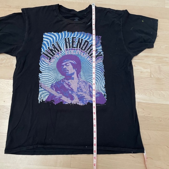 Jimi Hendrix Purple Haze T-Shirt Black size Large - Picture 5 of 6